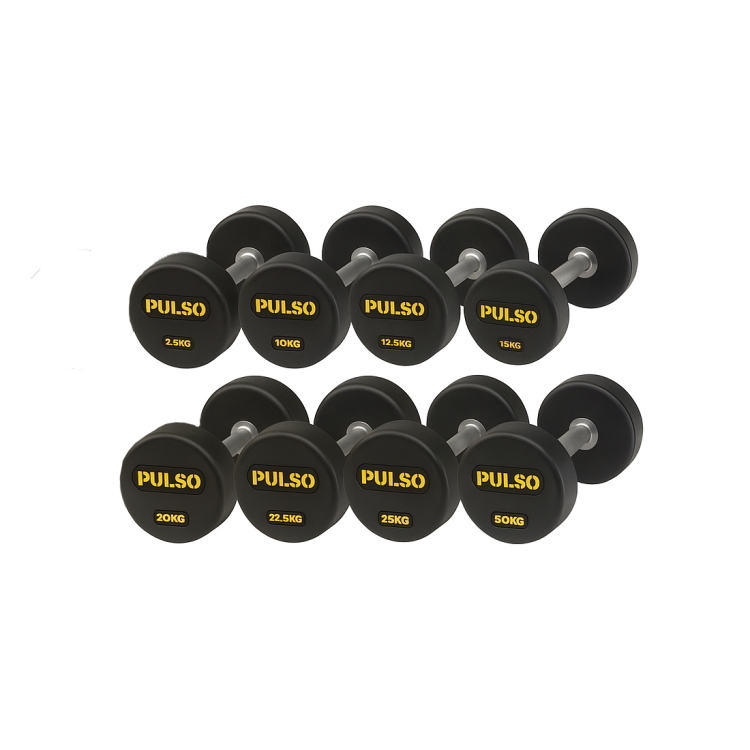 Гантельный ряд 35-50 340кг PulsoGym RDP08